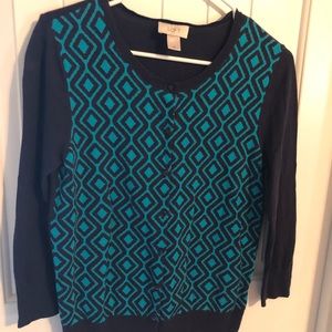 Loft patterned cardigan